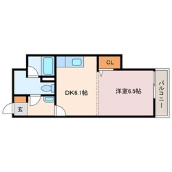 エルフィーネ本町の物件間取画像